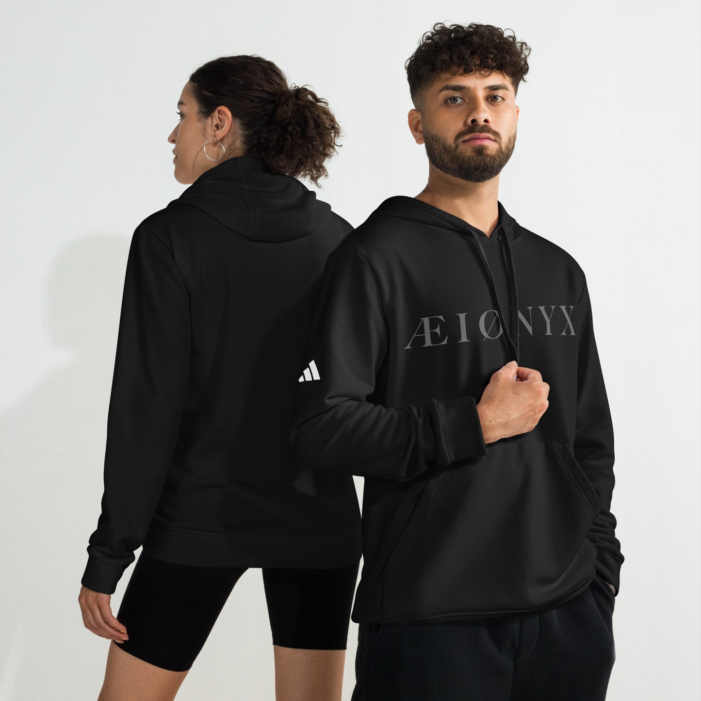 Aeionyx x Adidas fleece hoodie